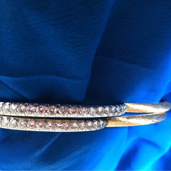 Vintage Diamond, platinum and Gold Bracelets - Picture 7 of 13